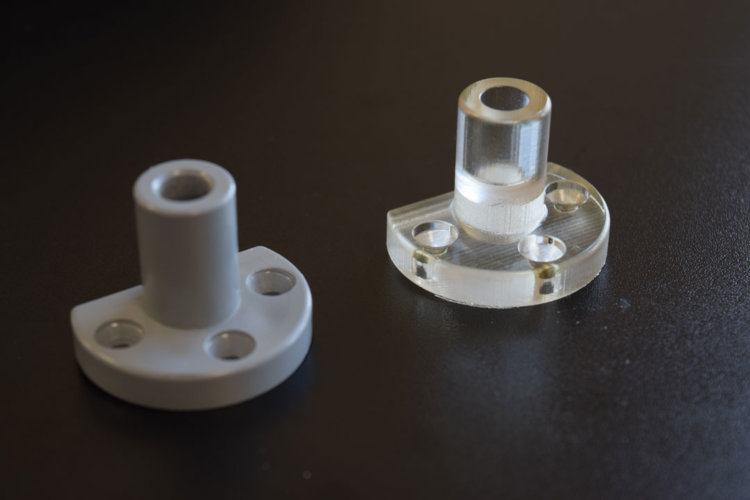 Clear Polyjet 3D Printed Part Ireland Prototype